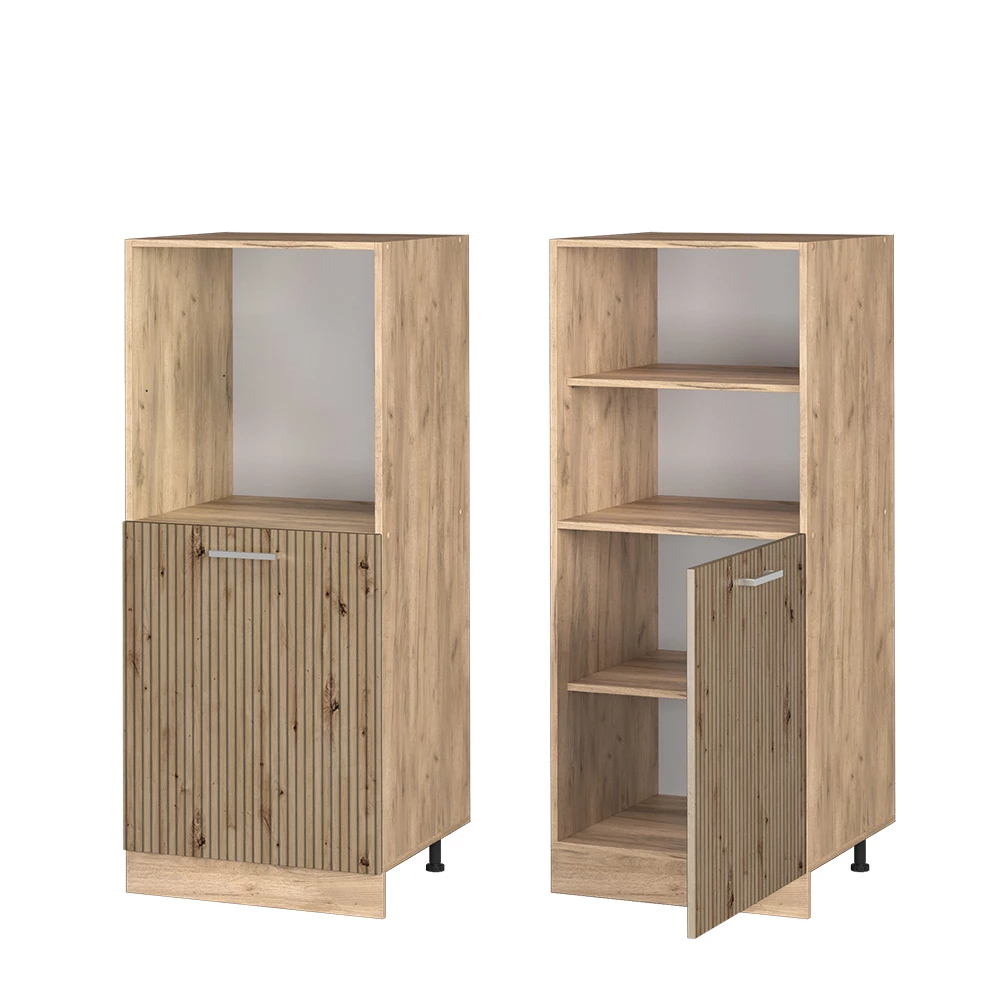 Herdumbauschrank R-Line Artisan-Eiche 60 cm livinity®