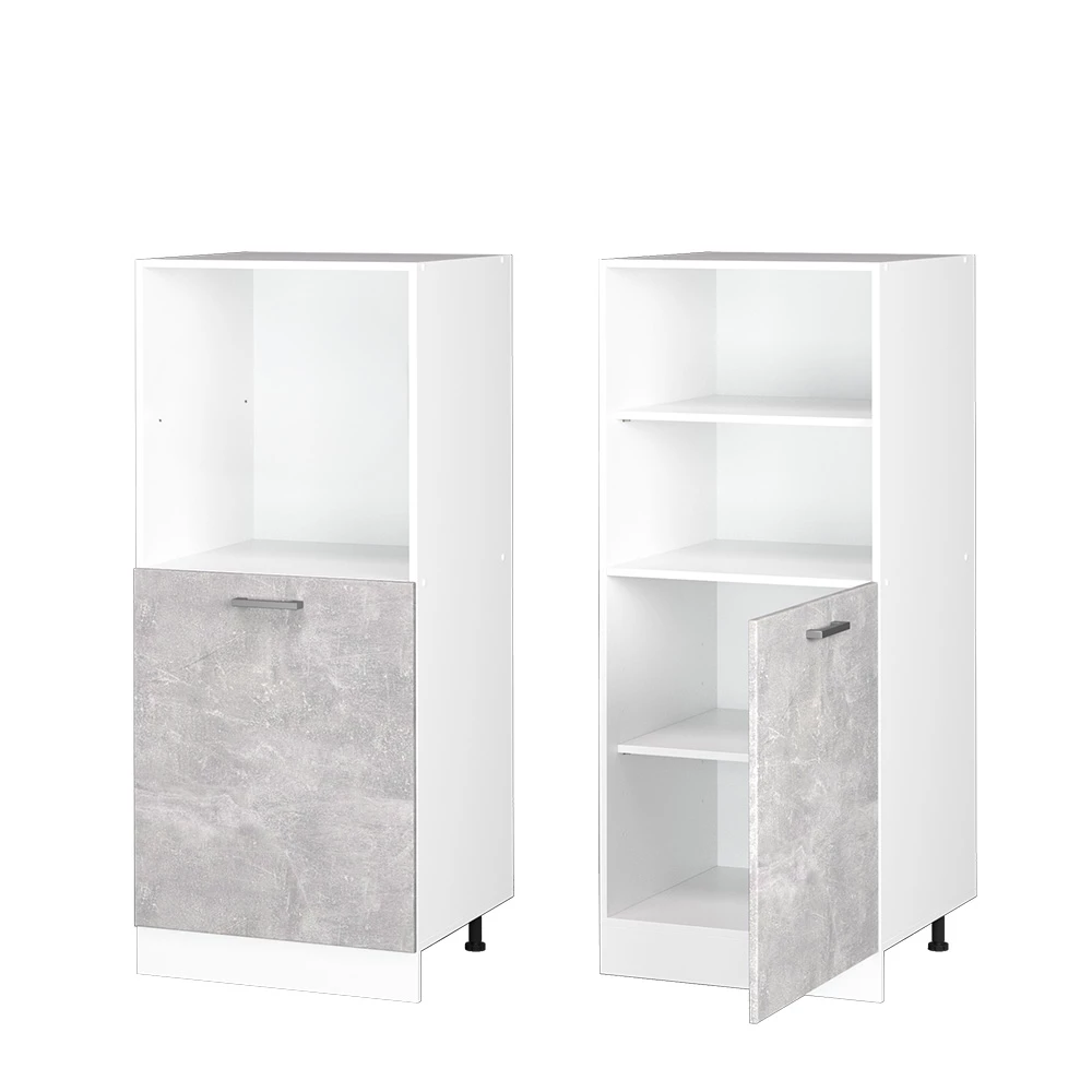 Mobile per forno da incasso R-Line Calcestruzzo 60 cm Vicco