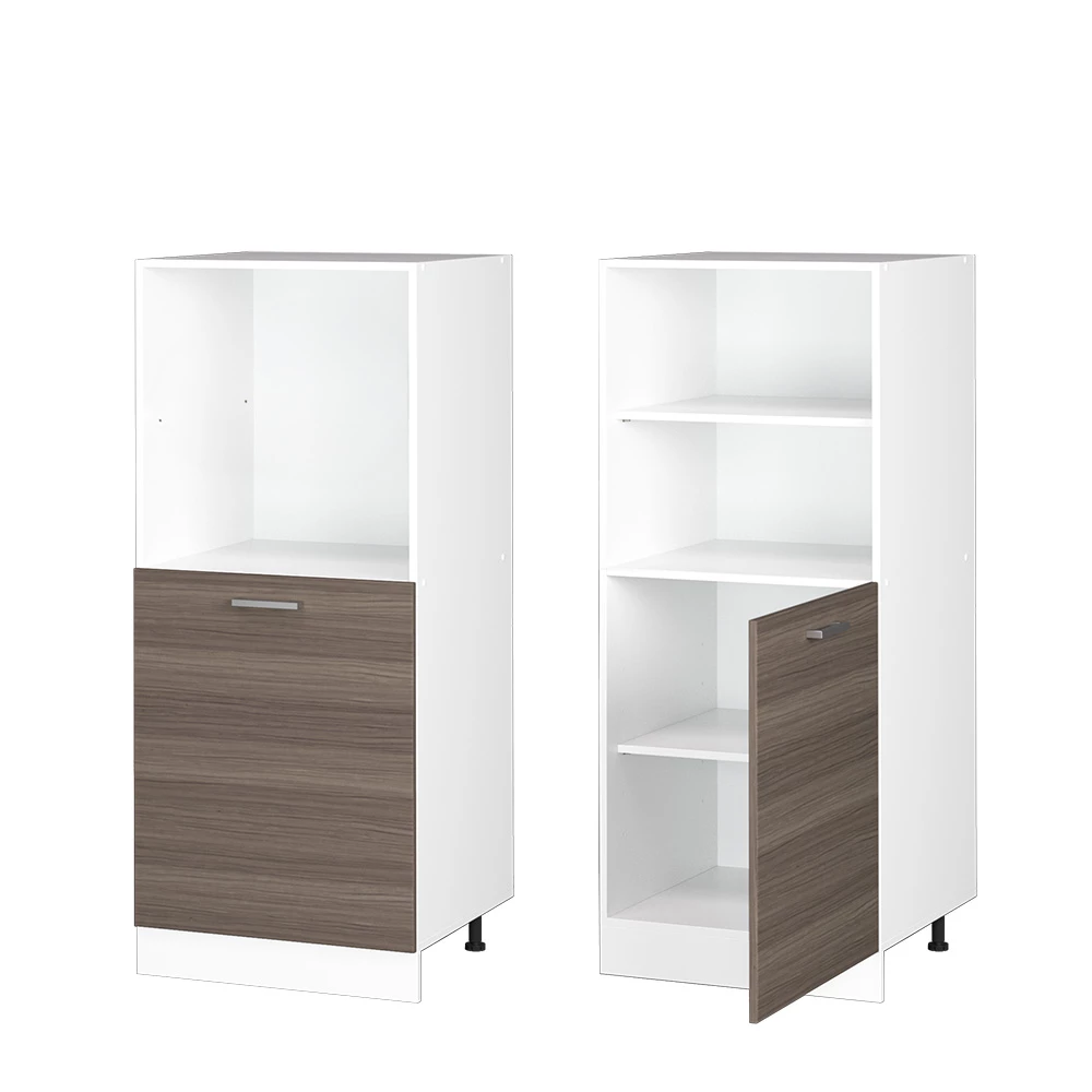 Armário de conversão de fogão R-Line Cinza nobre 60 cm Vicco