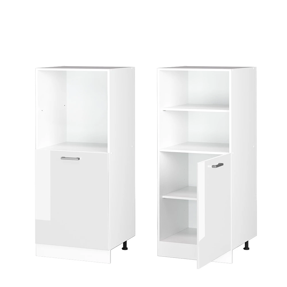 Armario para horno empotrado R-Line Blanco alto brillo 60 cm Vicco