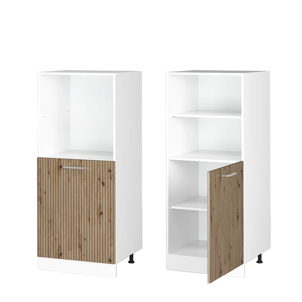 Herdumbauschrank R-Line Artisan-Eiche 60 cm livinity®