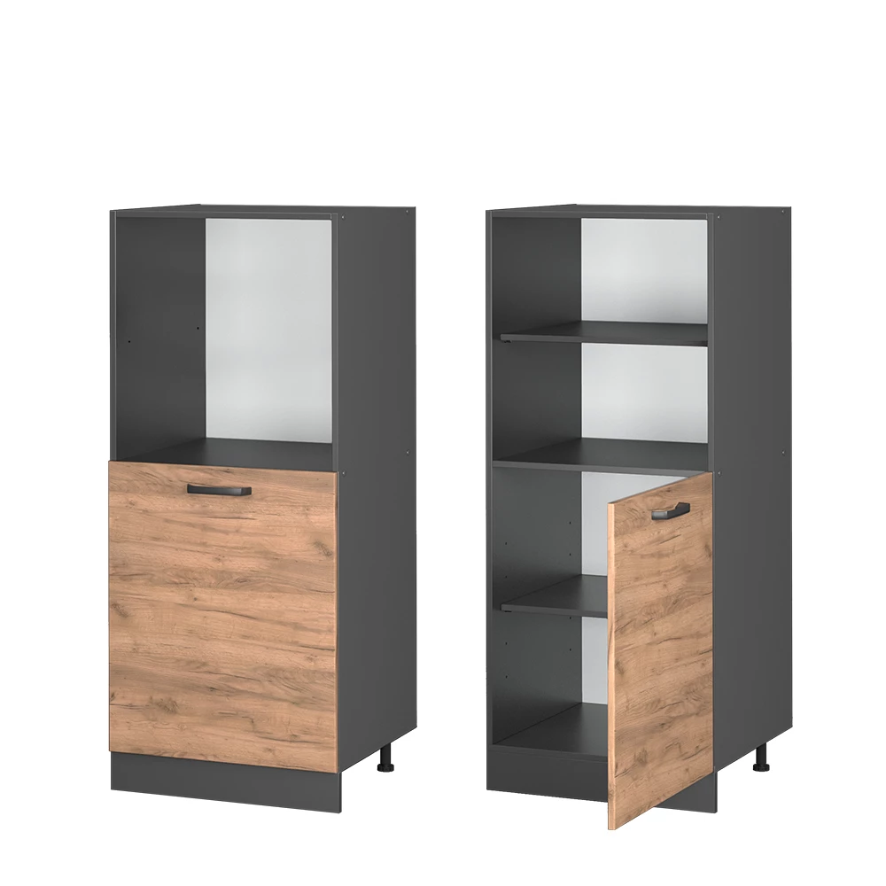 Armario para horno empotrado R-Line Roble dorado 60 cm Vicco