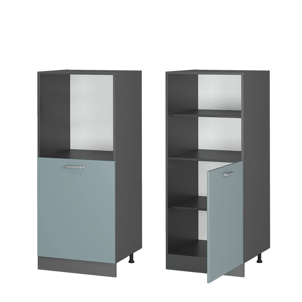 Armário de conversão de fogão R-Line Azul-cinza 60 cm Vicco