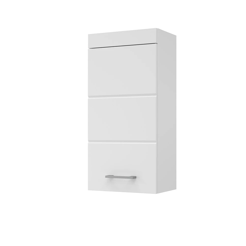 Armoire murale en Blanc sur fond blanc