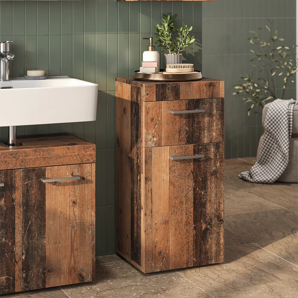 Armoire Midischrank en Oldstyle, présenté dans un décor ambiant avec décoration