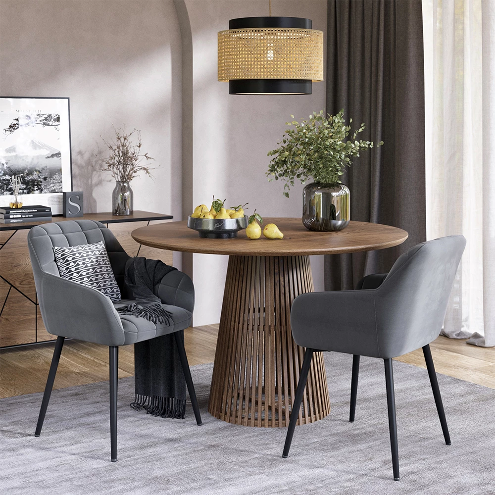 Esszimmerstuhl Relio Grau 53.5 x 55.5 cm Vicco