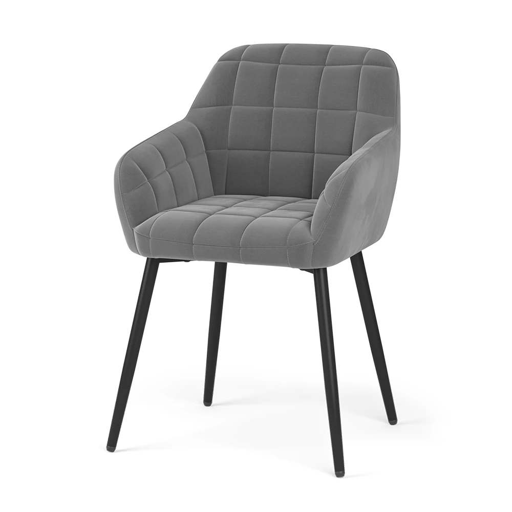 Matsalsstol in Grå on white background