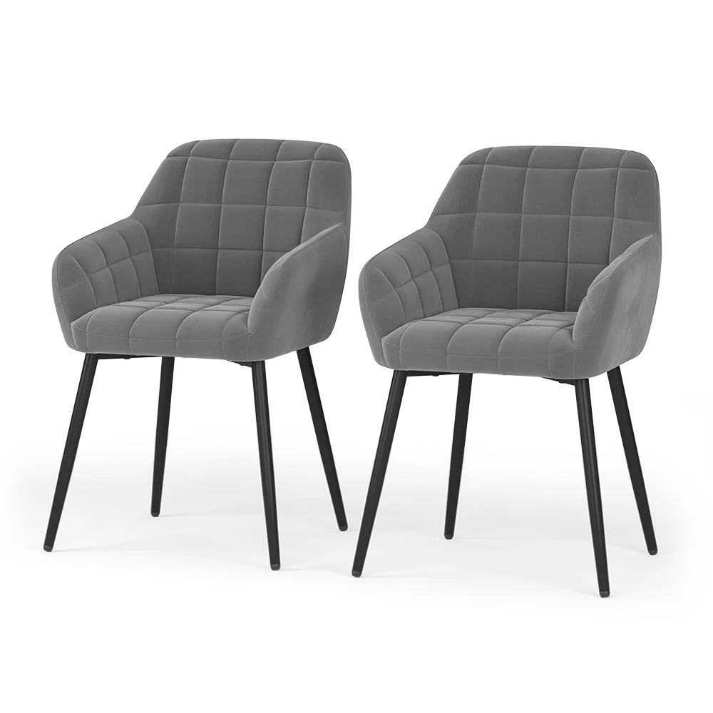 Matsalsstol in Grå on white background