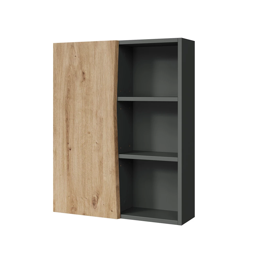 Armoire murale en Artisan sur fond blanc