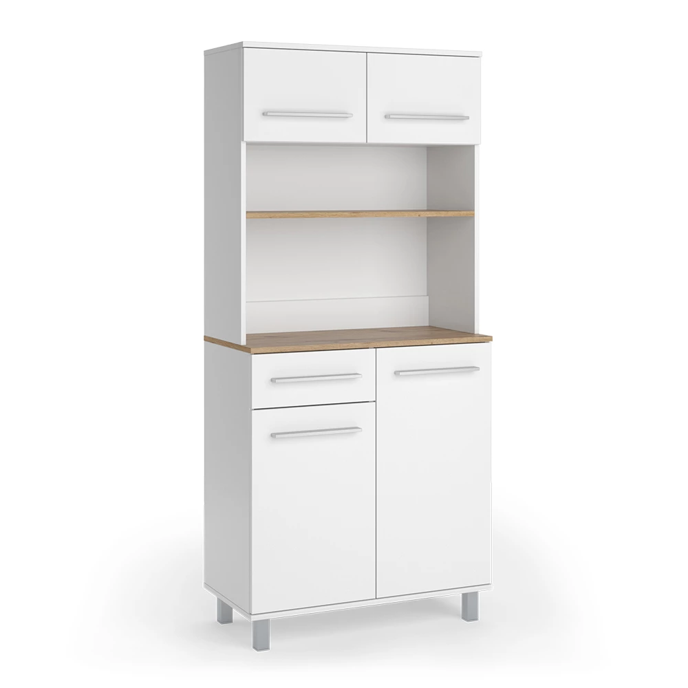 Buffet da cucina in Bianco on white background