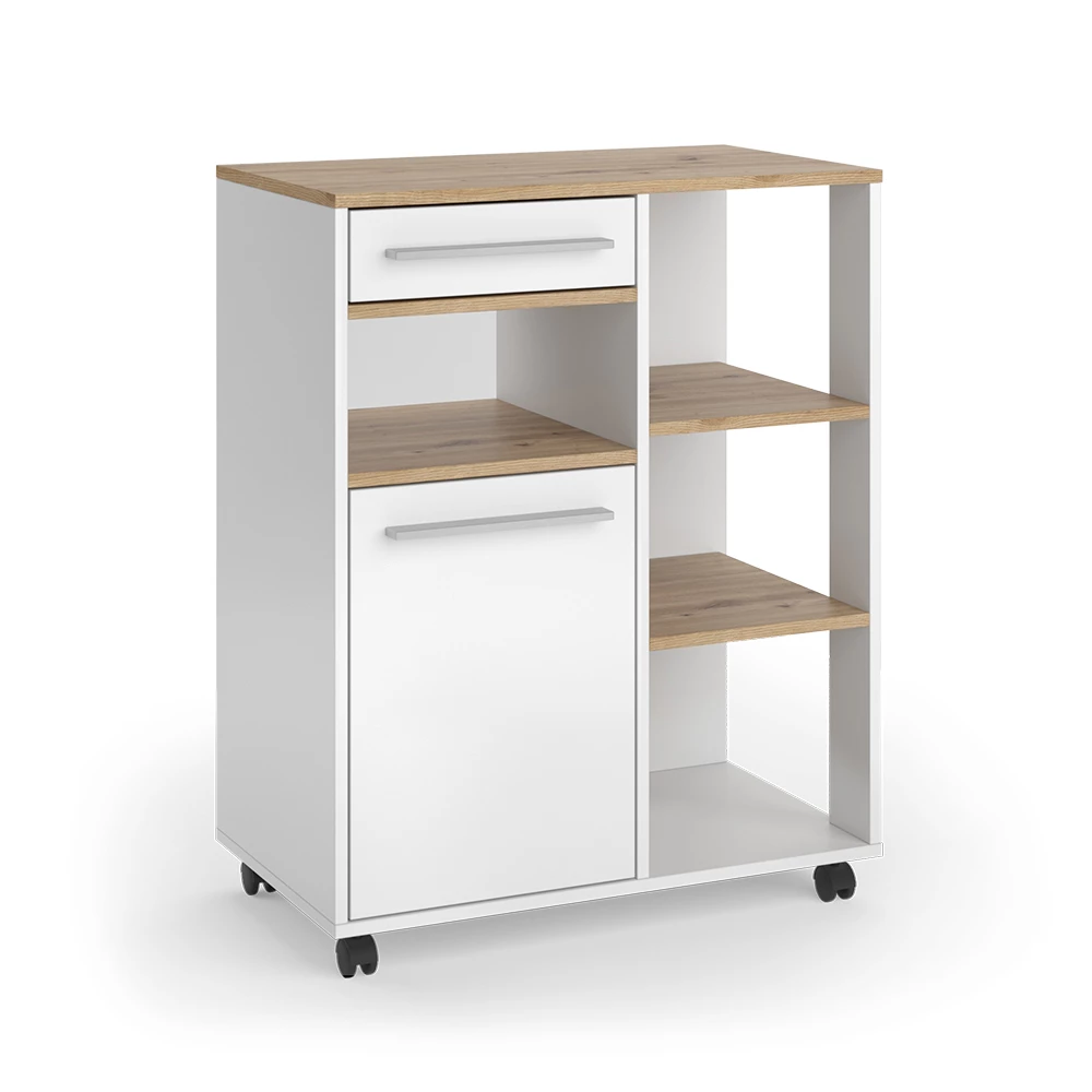 Buffet da cucina in Bianco on white background
