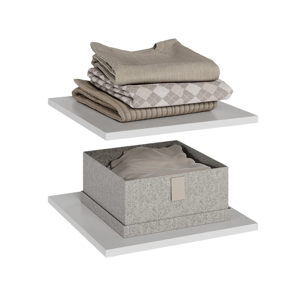 Legplank in Wit on white background with decorative elements