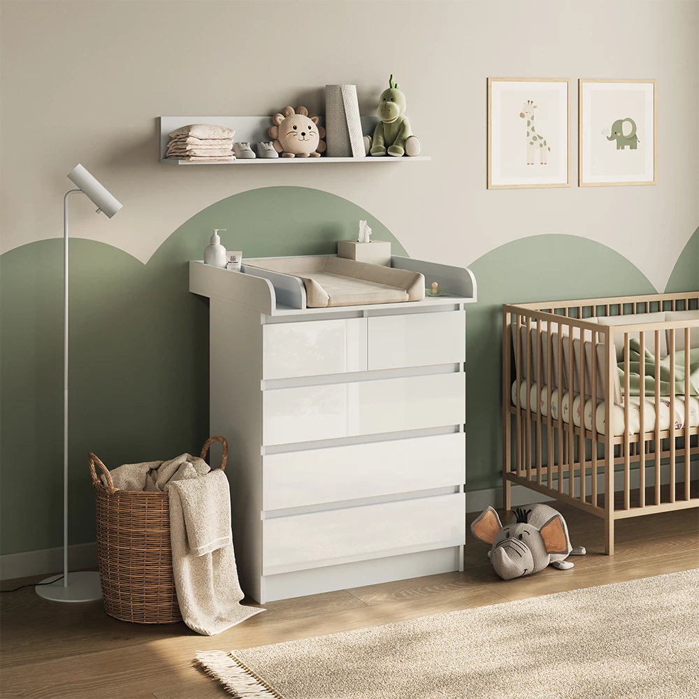 Commode in Wit shown in ambient setting with decoration