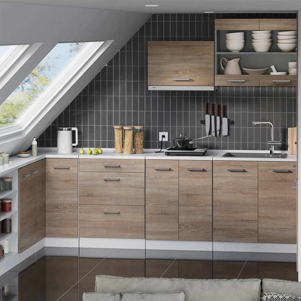 Meuble sous pente R-Line Sonoma 140cm Lot de 2 Vicco
