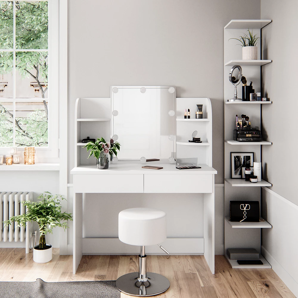 Wall shelf Paolo White 30 x 190 cm Vicco