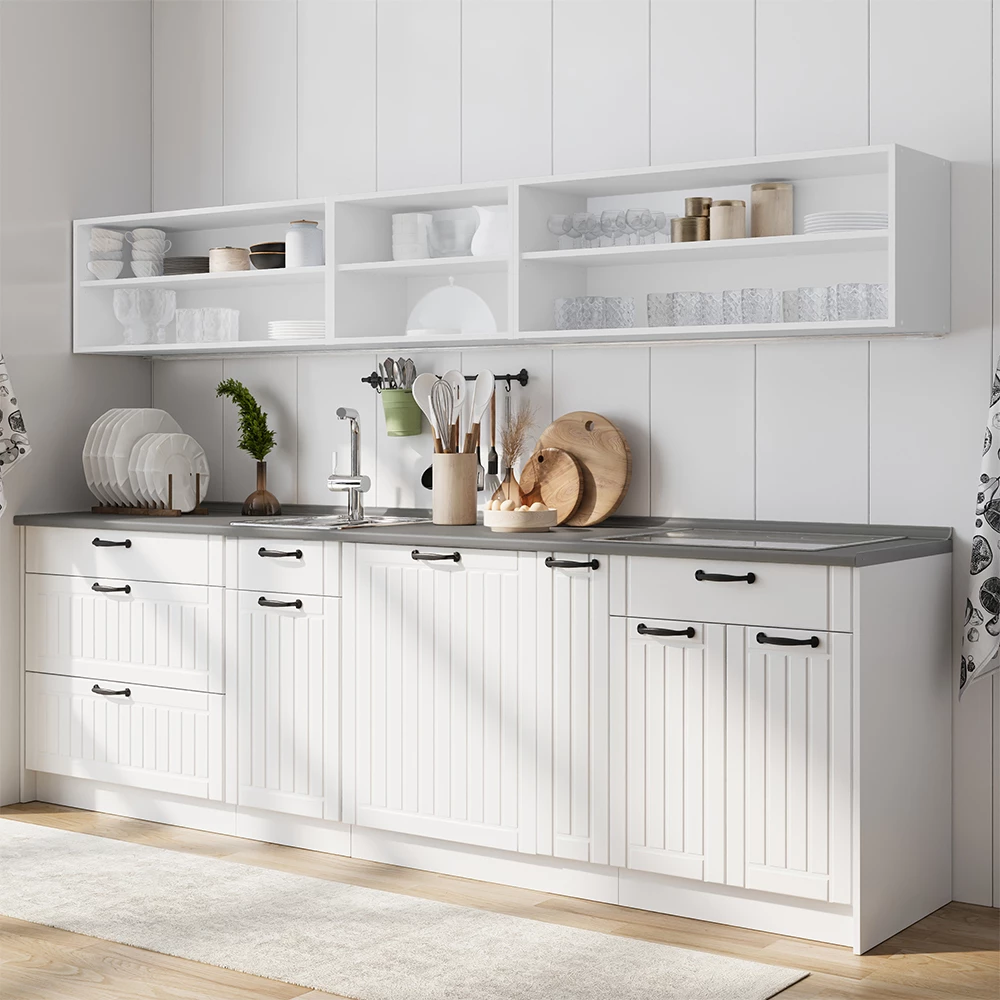 Apotheekkast Fame-Line Wit landelijk/Wit 20 cm zonder werkblad Vicco