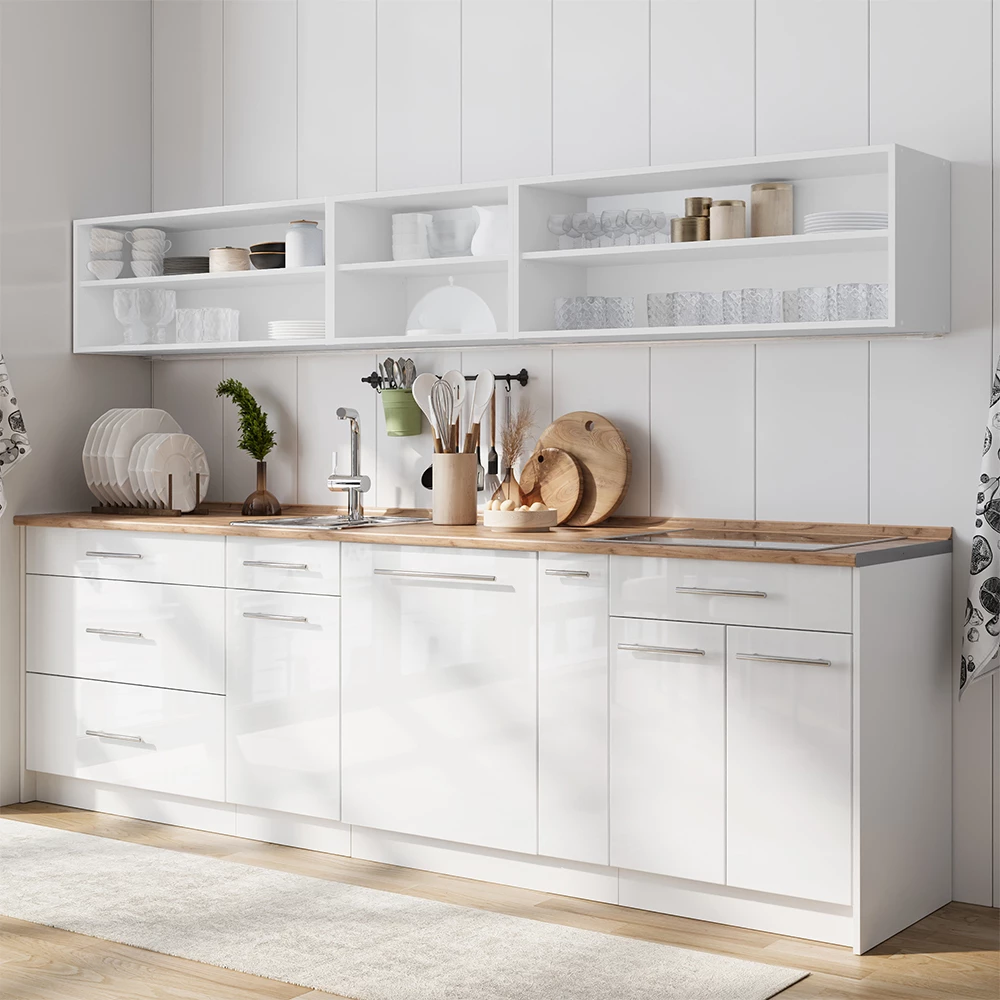 Apotheekkast Fame-Line Wit Hoogglans/Wit 20 cm zonder werkblad Vicco
