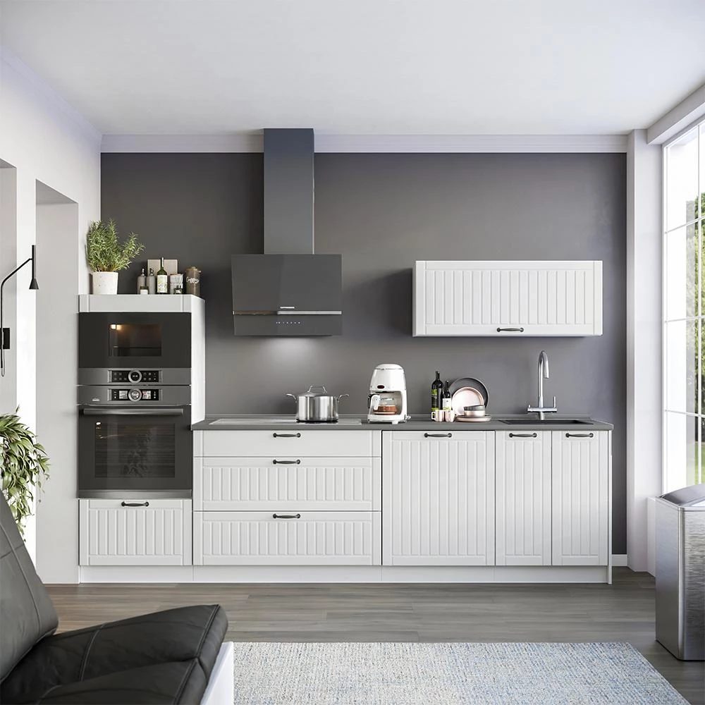 Vorratsschrank Fame-Line Weiß Landhaus/Weiß 60 cm Vicco