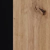 Badmeubel Irma Antraciet/Goudkleurig Eiken 80 x 59 cm met 2 deuren Vicco